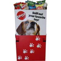 Ethical Dog -Fun Food Chips Assorted Dump Display - Assorted - 63 Piece