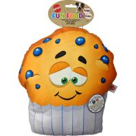 Ethical Dog -Fun Food Jumbo Muffin Plush Toy - Assorted - 11 Inch