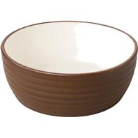 Ethical Stoneware Dish - Newport Dog Stoneware Dish - Brown - 5 Inch