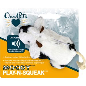 Ourpets - Play - N - Squeak Moody Cow 