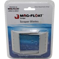 Gulfstream Tropical Aquar - Scraper Blades For Glass Aquariums - Gray - Lg/Xl/2 Pk