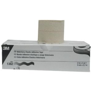 3M - Vet Elastic Adhesive Tape - Tan - 2 Inch x 3 Yard - 6 Pack