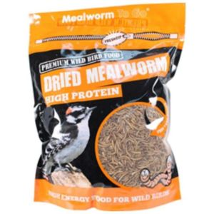 Unipet USA - Mealworm To Go Dried Mealworm Wild Bird Food - 30 oz