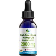 Green Coast Pet - Full-Spectrum Hemp Oil For Horses - 2000 Mg/1 Oz