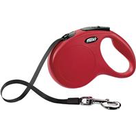 Flexi North America - Classic Large Tape Retractable Leash - Red - Large 110 Lbs