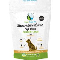 Green Coast Pet - Hemp+ Superblend Soft Chews For Dogs - Chicken - 3 Oz