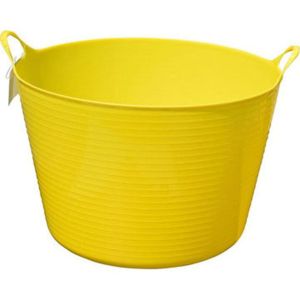 Tuff Stuff Products - Flex Tub  - Yellow  - 4 Gallon