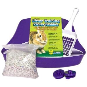 Ware Mfg - Litter Training Kit For Rabbits - Assorted - 12.75X9.5X5.75