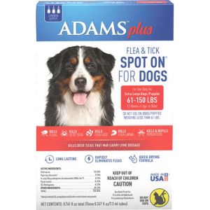 Farnam Pet - Adams Plus Flea & Tick Spot On Dog - XLarge/3 Month