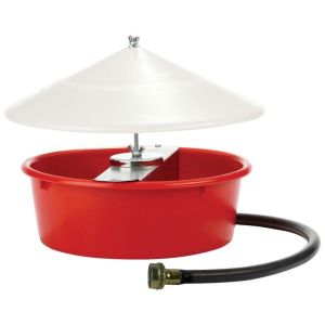 Miller Mfg - Little Giant Automatic Poultry Waterer - Red - 5 Quart