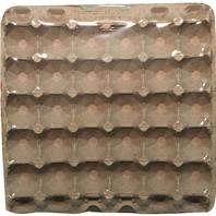 Miller Manufacturing - Egg Flats (5 X 6 - 12 Per Package) - Gray - 12 Pack 5 X 6