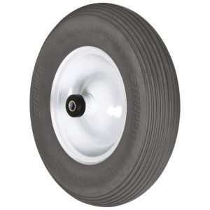 Truper Tools - Flat Free Wheelbarrow Tire With Rim - 16 Inch