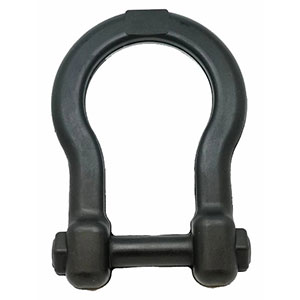 SodaPup - ID Anchor Shackle Tug Toy - Black