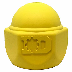 SodaPup - ID Cap Nut Chew Toy - Large - Yellow