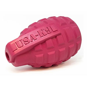 SodaPup - USA-K9 Grenade - Medium - Pink