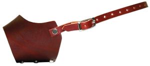 Leather Brothers - 6.75" Leather Muzzle - Xsmall - Burgundy