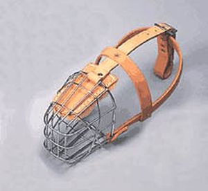 Leather Brothers - 3/4" Lea Wire Basket Muzzle - Medium
