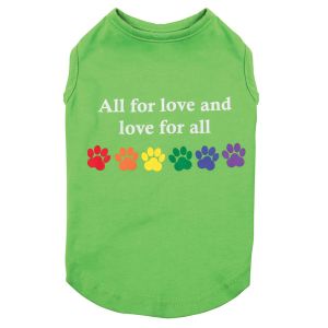 Zack & Zoey - Love for all Tank - XSmall - Green