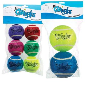 Griggles - Classic Tennis Balls - 2.5Inch - 6Pack