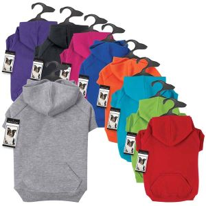 Zack & Zoey - Basic Hoodie - Small - Red