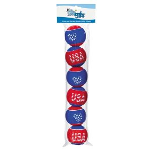 Griggles - Stars and Stripes Tennis Balls 6-Packs