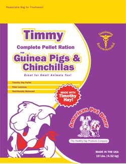 American Pet Diner - Timmy Guinea Pig/Chinchilla - 2 lb-2 lbs-