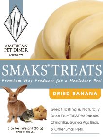 American Pet Diner - Banana Smaks - 18 Case-18 Case-