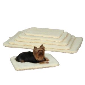 Slumber Pet -  Double Sided Sherpa Mat - Small - Natural