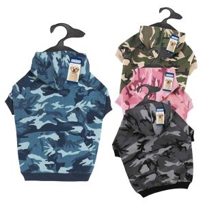 Casual Canine - Camo Hoodie -Small - Pink