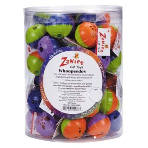 Zanies - Whoopeedos Cat Toys Canister - 60 pc