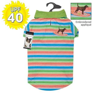 Casual Canine - Hawaiian Breeze Polo - Medium