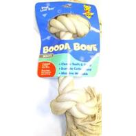 Booda - 2 Knot Rope Bone Dog Toy - White - XX Large