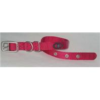 Hamilton Pet - Dog Collar - Pink - 5/8 x 16 Inch