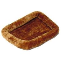 Midwest Container - Quiet Time Cinnamon Pet Bed - 36 x 23 Inch