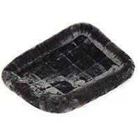 Midwest Container - Quiet Time Pet Bed - Grey - 22 x 13 Inch