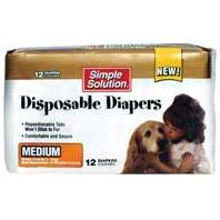 Bramton - Pupsters Disposable Diapers - Medium - 12 Pack