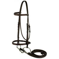 Gatsby Leather - Fancy Snaffle Bridle - Brown Horse