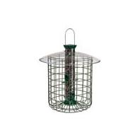 Droll Yankees - Sunflower Domed Cage Feeder - Green - 15 Inch