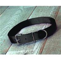 Hamilton Halter - Double Thick Large Cow Collar - Black - 1 3/4 x 44 Inch - Large