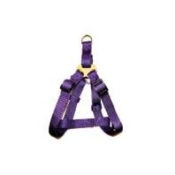Hamilton Pet - Adjustable Easy On Harness - Purple - 5/8 x 12-20 Inch