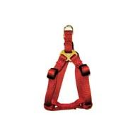 Hamilton Pet - Adjustable Easy On Harness - Red - 5/8 x 12-20 Inch