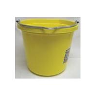 Fortex Industries - Fb-120 Flat Back Bucket - Mellow Yellow - 20 Quart