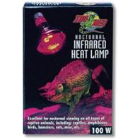 Zoo Med - Nocturnal Infrared Heat Lamp - Red - 100 Watt