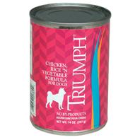 Triumph Pet - Can Dog Food - Chicken/Rice/Vegetable - 13.2 oz