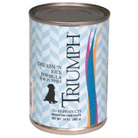 Triumph Pet - Canned Puppy Food - Chicken/Rice - 13.2 oz