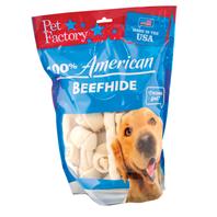 Pet Factory - 100 Percent American Beefhide Small Dog Assortment - 25 Pack