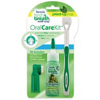 Tropiclean - Fresh Breath Oral Care Kit - Medium/Large 