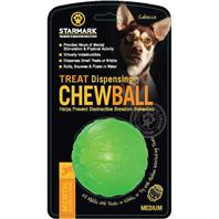 StarMark - Treat Dispensing Chew Ball - Green - Medium