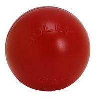 Horsemens Pride - Push-N-Play Ball With Plug - Red - 10 Inch