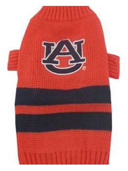 DoggieNation-College - Auburn Dog Sweater - Large